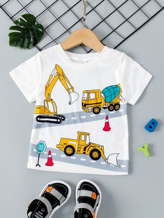 Construction Kids Tees