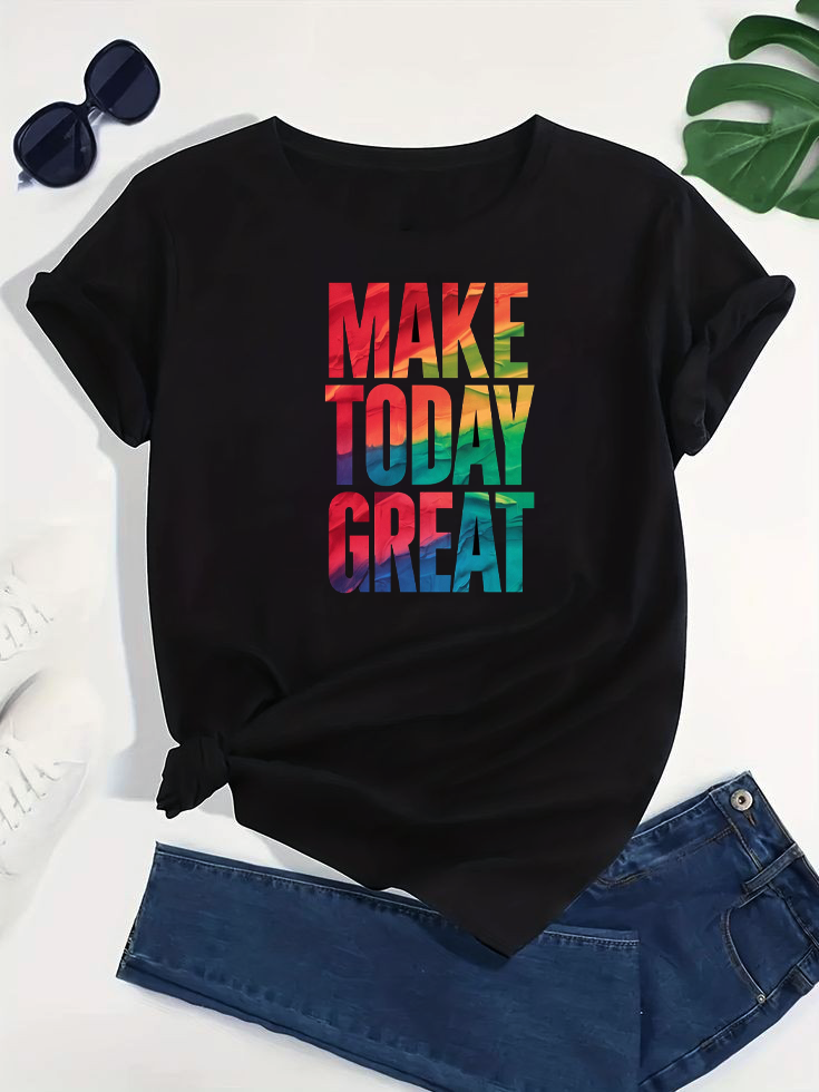 Quote T-shirts | Black color