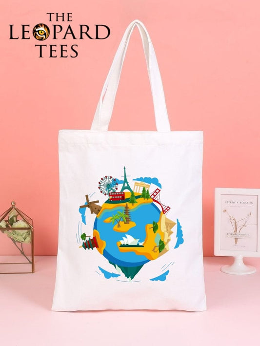 Travel Designed Tote Bag