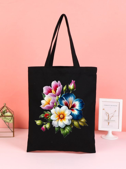 Floral Printed Tote Bags